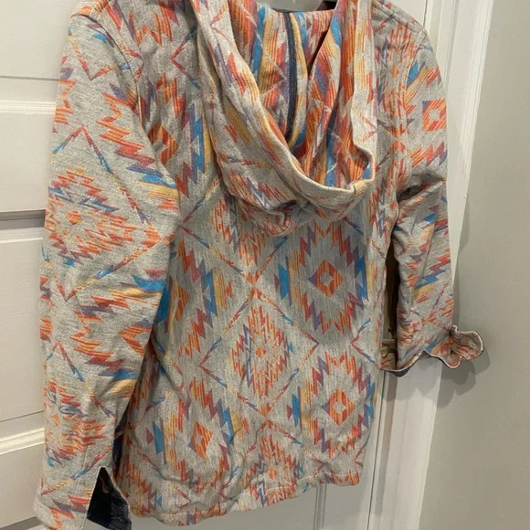 Faherty Multicolor Geometric Sweater - Picture 2 of 4